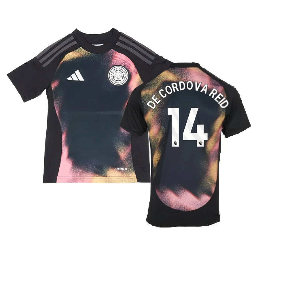 2024-2025 Leicester City Away Shirt (Kids) (De Cordova Reid 14)_0