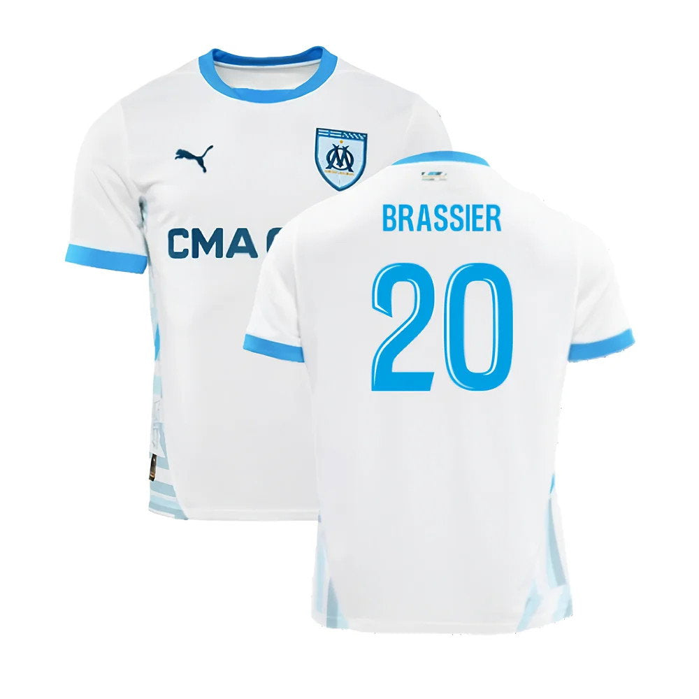 2024-2025 Marseille Home Shirt (Brassier 20)_0