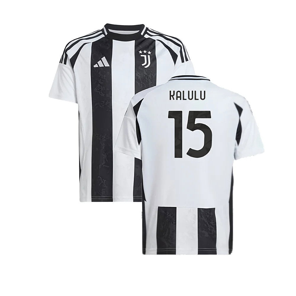 2024-2025 Juventus Home Shirt (Kids) (Kalulu 15)_0