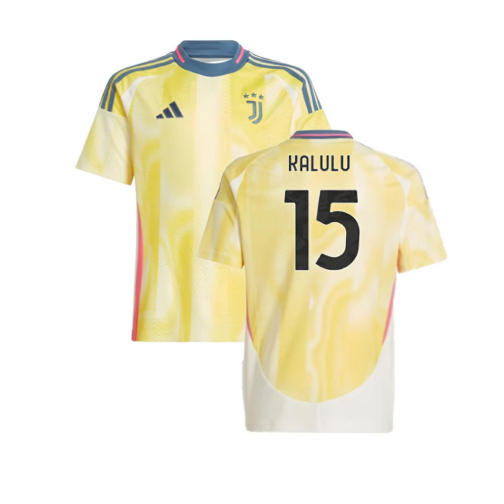 2024-2025 Juventus Away Shirt (Kids) (Kalulu 15)_0