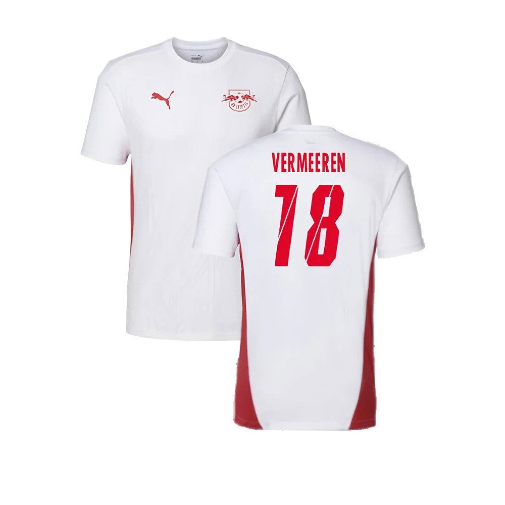 2024-2025 Red Bull Leipzig Training Shirt (White) (Vermeeren 18)_0