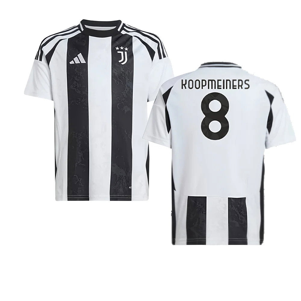 2024-2025 Juventus Home Shirt (Kids) (Koopmeiners 8)_0