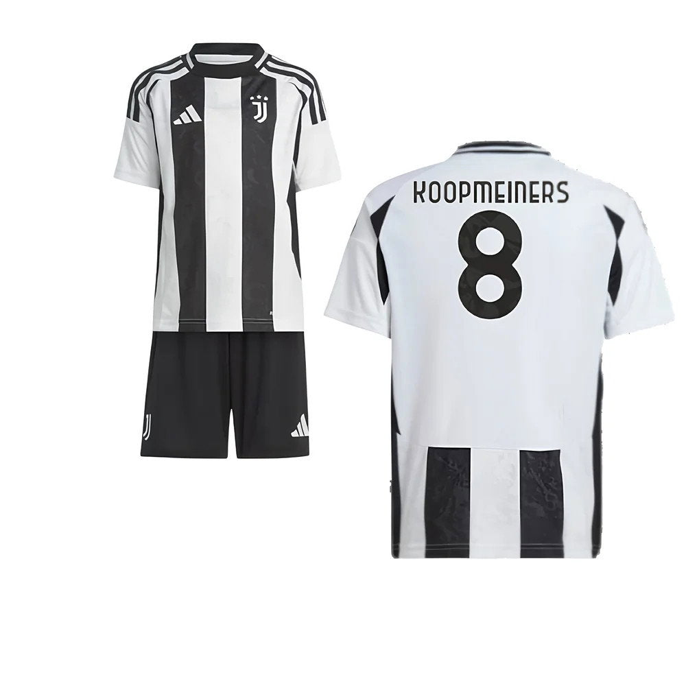 2024-2025 Juventus Home Mini Kit (Koopmeiners 8)_0