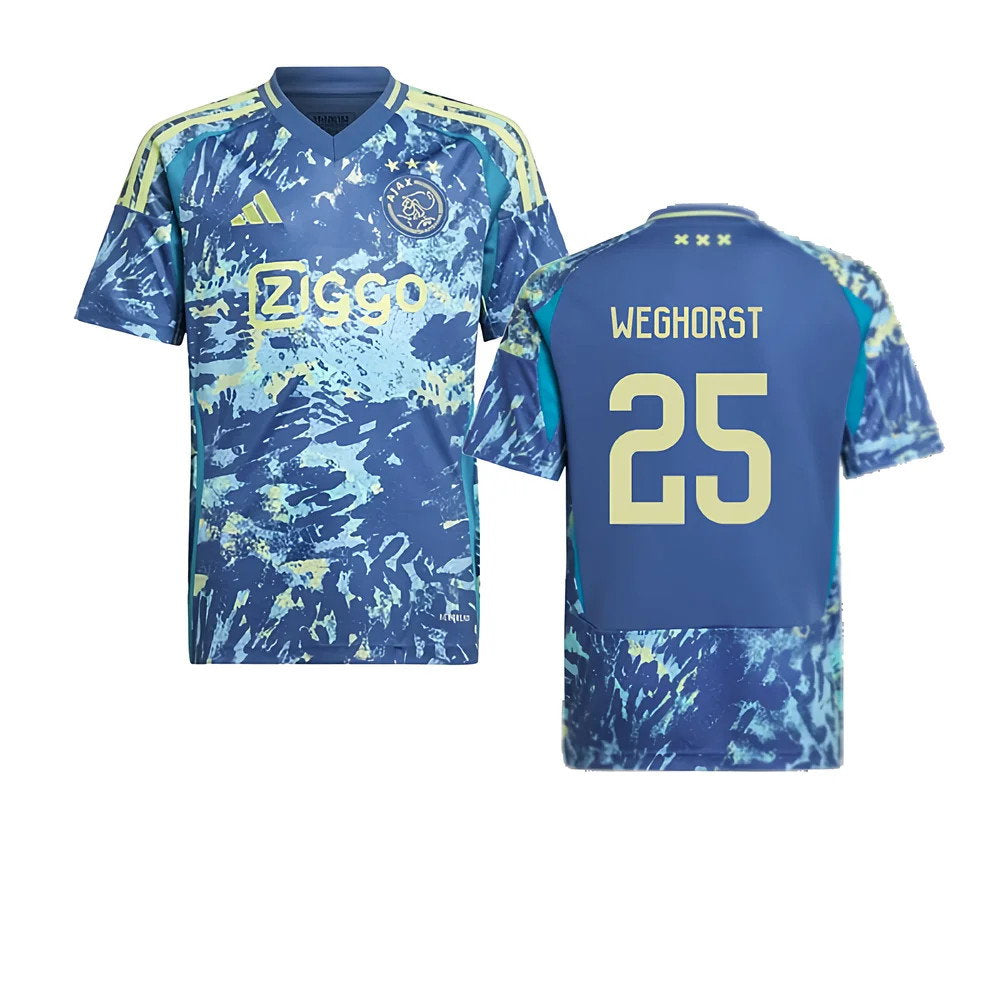2024-2025 Ajax Away Shirt (Kids) (Weghorst 25)_0