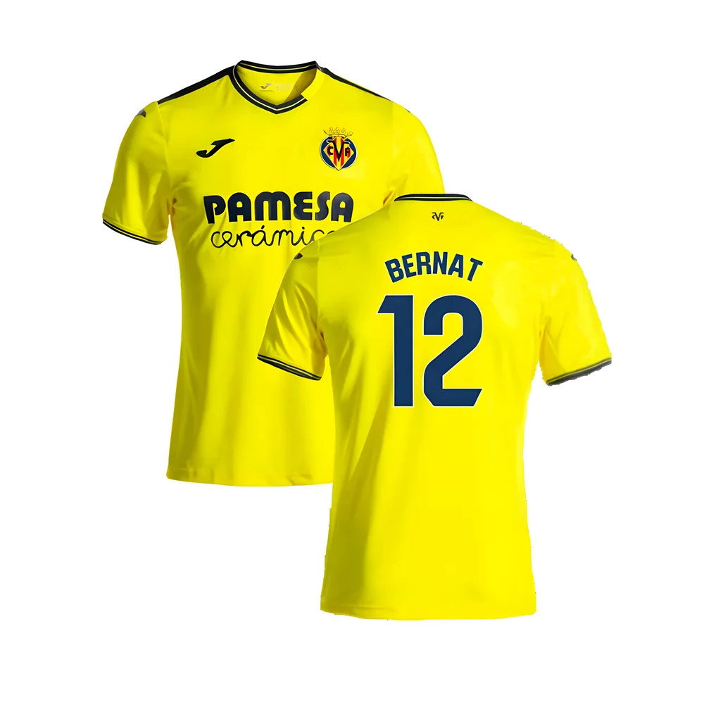 2024-2025 Villarreal Home Shirt (Bernat 12)_0