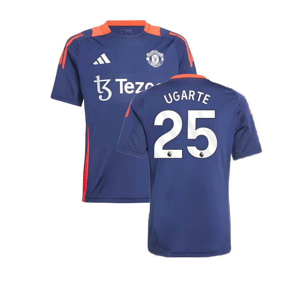 2024-2025 Man Utd Training Jersey (Night Indigo) - Kids (Ugarte 25)_0