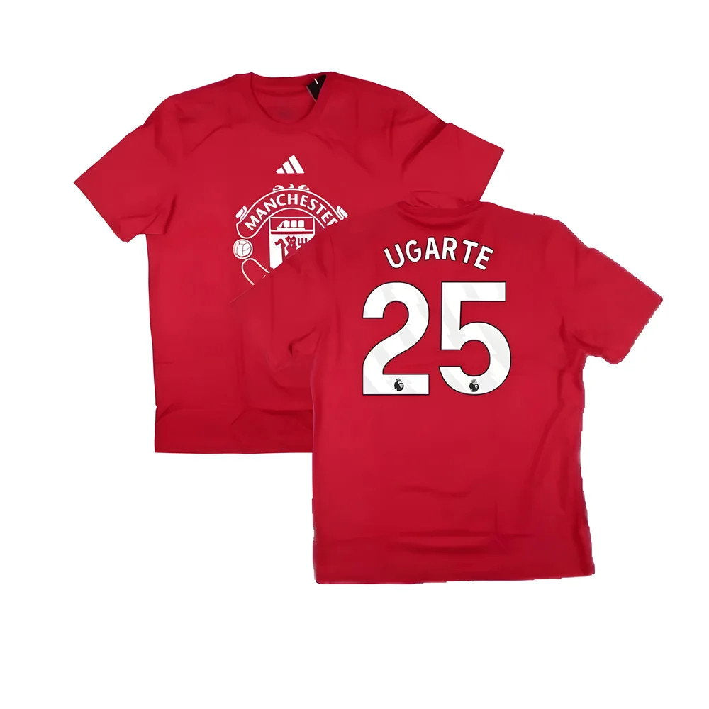 2024-2025 Man Utd DNA Graphic Tee (Red) (Ugarte 25)_0