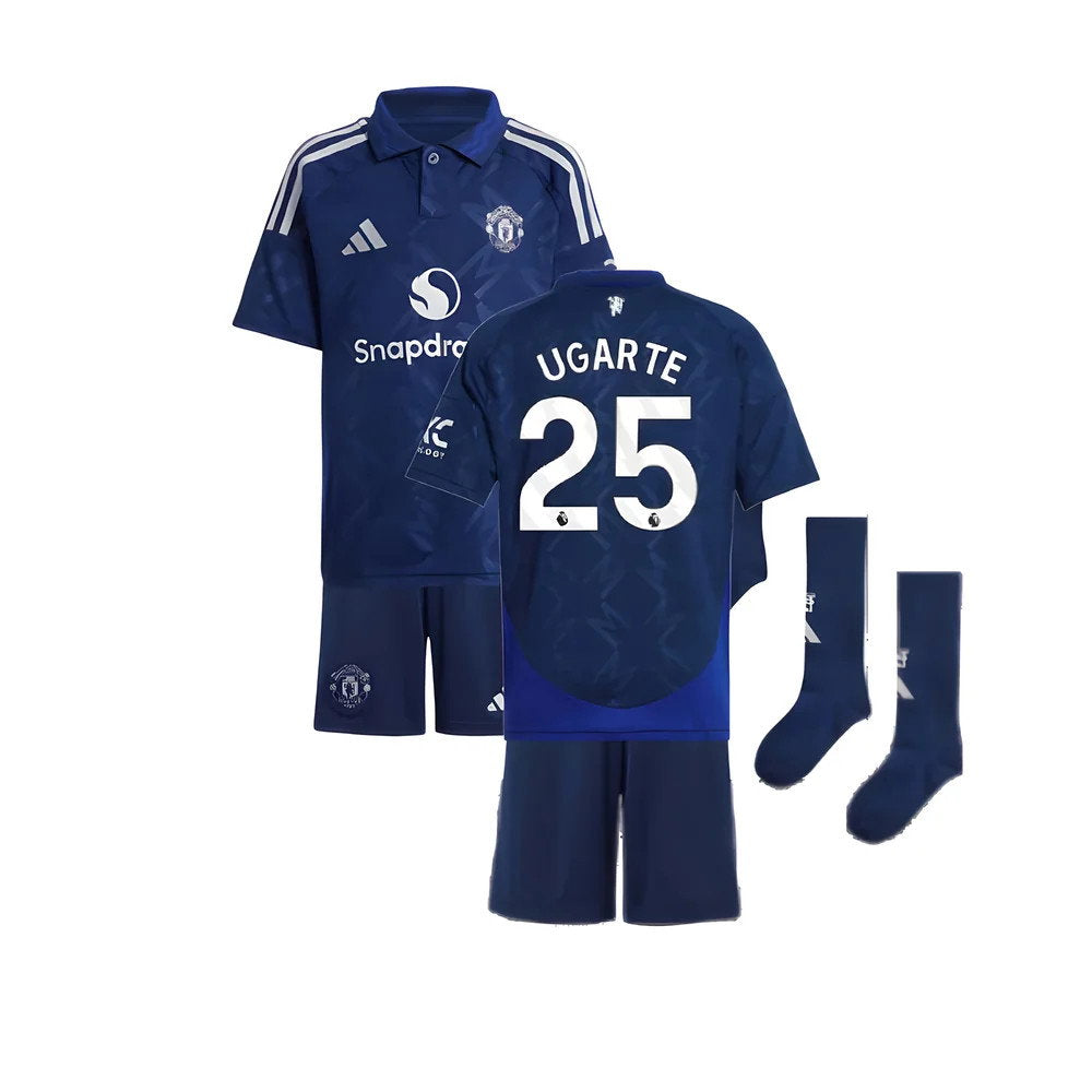 2024-2025 Man Utd Away Mini Kit (Ugarte 25)_0