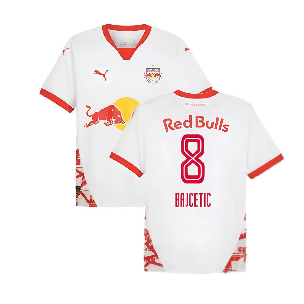 2024-2025 Red Bull Salzburg Home Shirt (Bajcetic 8)_0