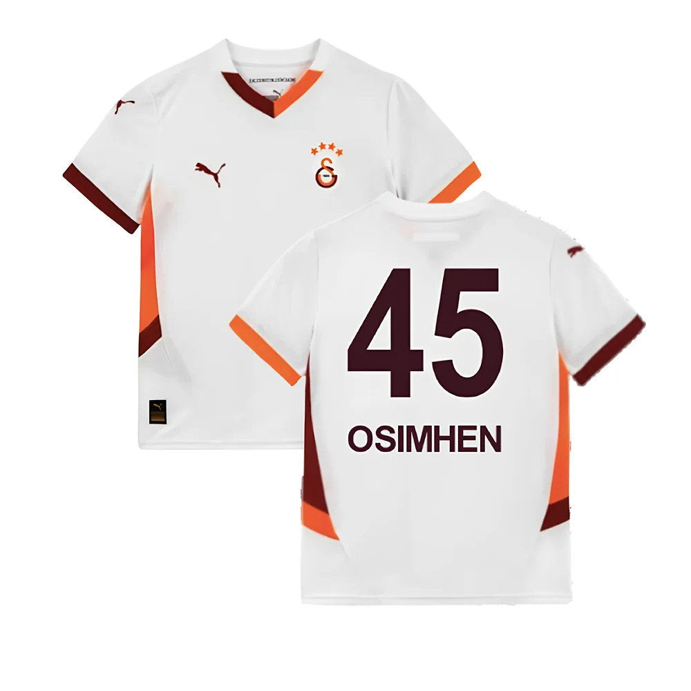 2024-2025 Galatasaray Away Shirt (Kids) (Osimhen 45)_0