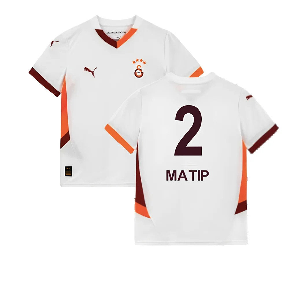 2024-2025 Galatasaray Away Shirt (Kids) (Matip 2)_0