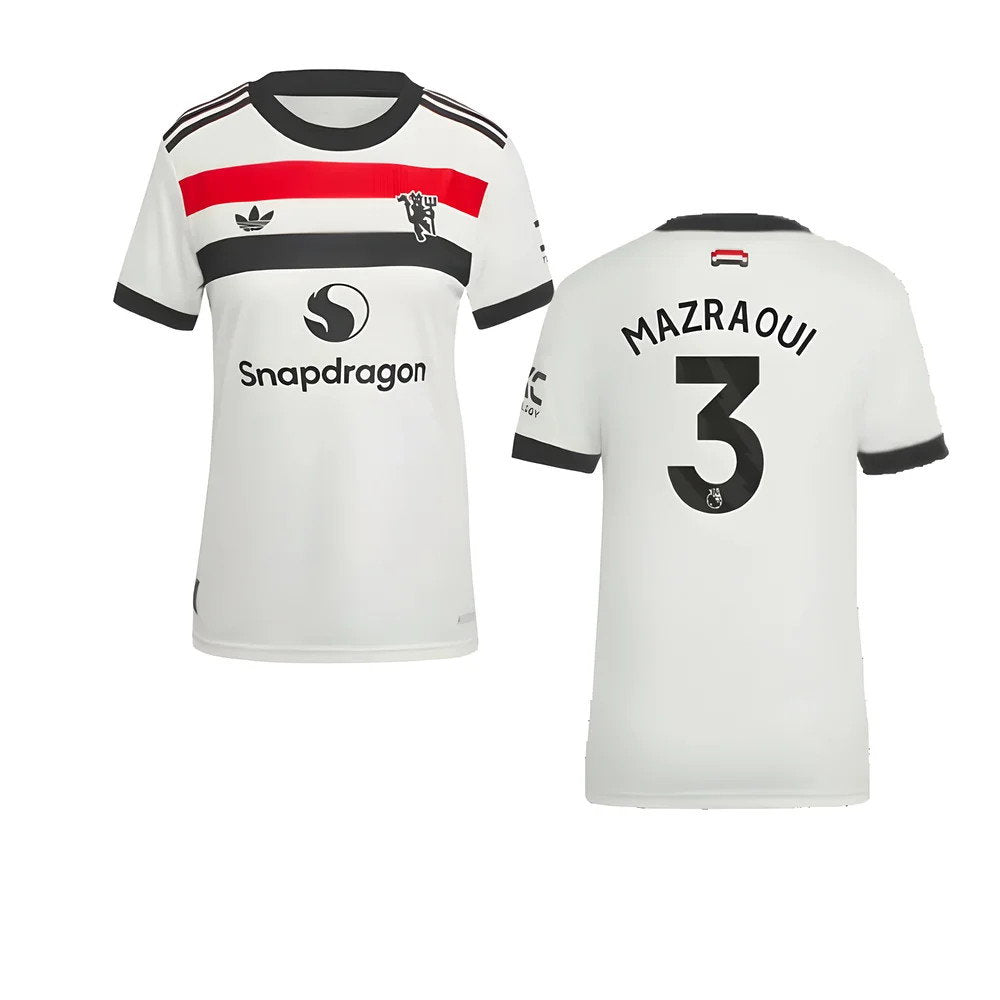 2024-2025 Man Utd Authentic Third Shirt (Womens) (Mazraoui 3)_0