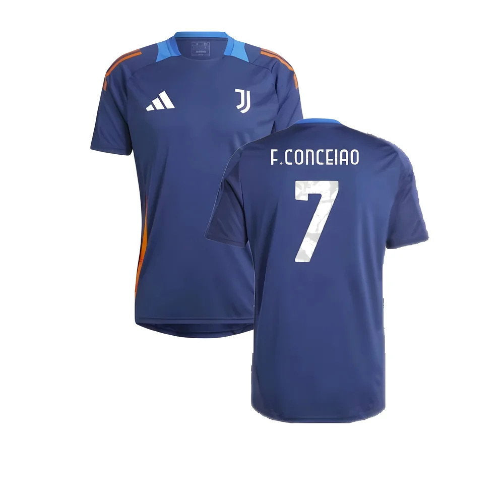 2024-2025 Juventus Training Jersey (Navy) (F.Conceiao 7)_0