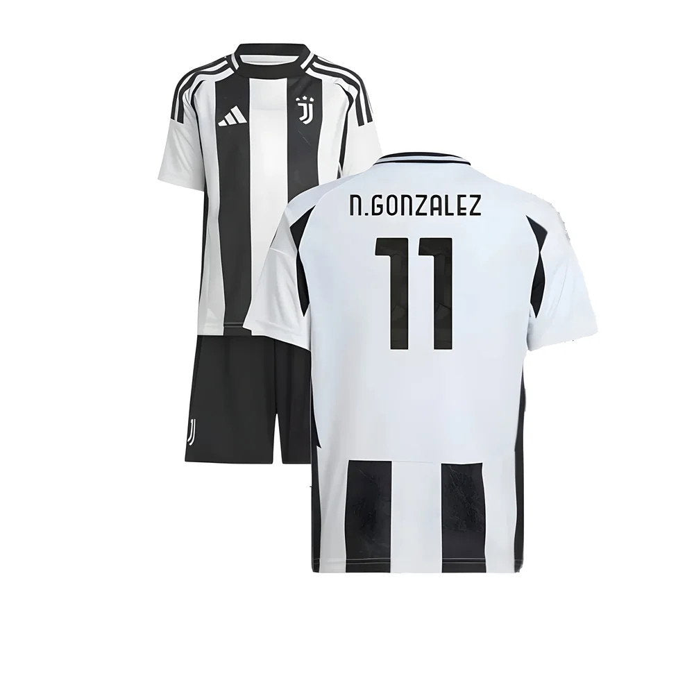 2024-2025 Juventus Home Mini Kit (N.Gonzalez 11)_0