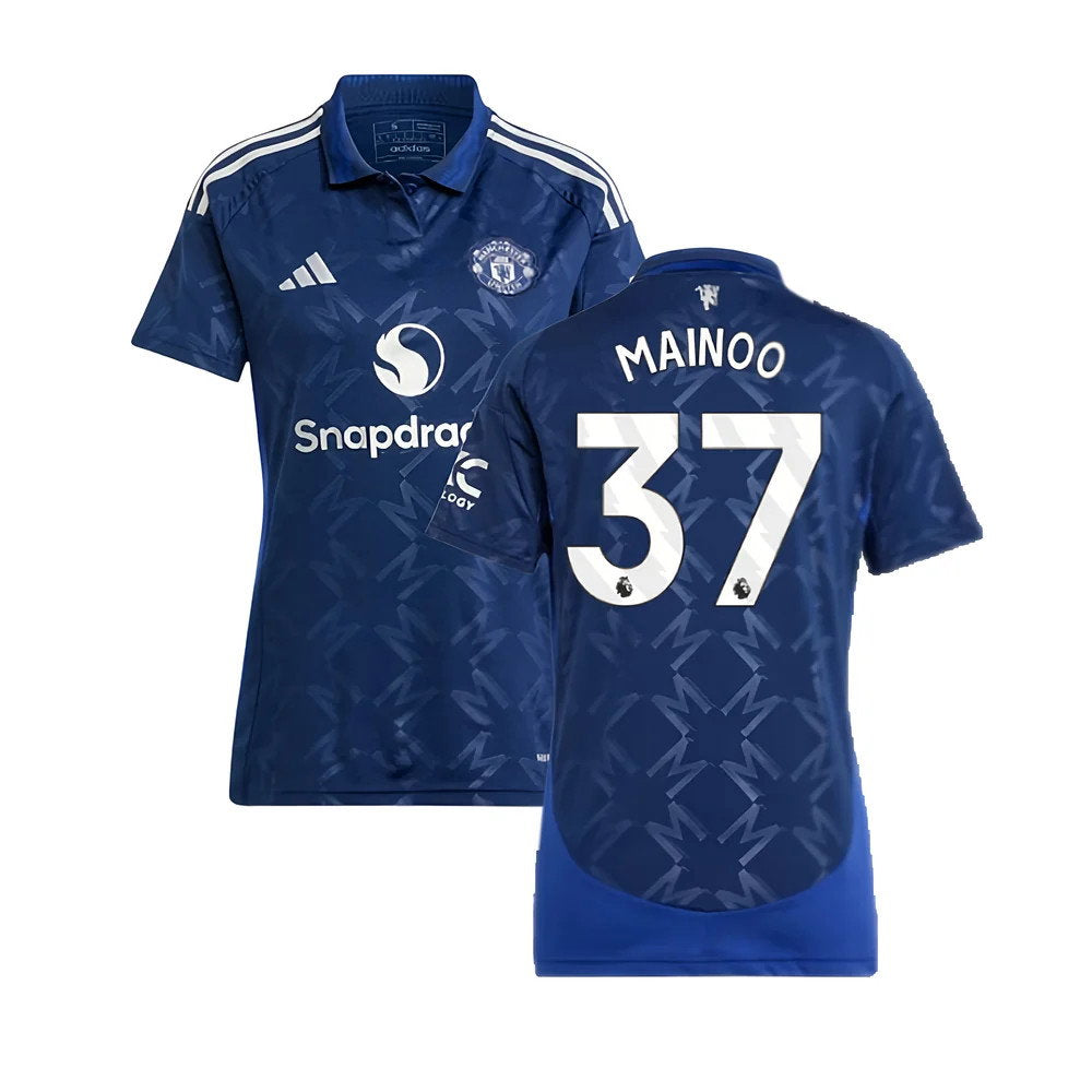 2024-2025 Man Utd Away Shirt (Womens) (Mainoo 37)_0