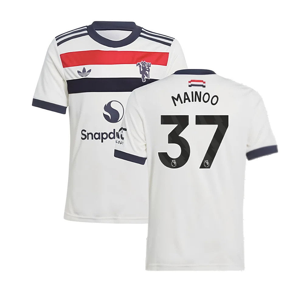 2024-2025 Man Utd Third Shirt (Kids) (Mainoo 37)_0