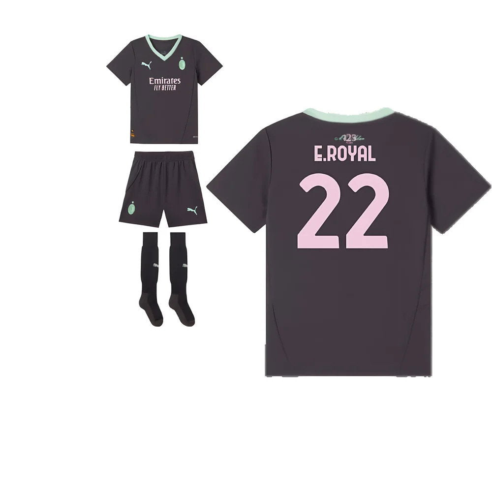 2024-2025 AC Milan Third Mini Kit (E.Royal 22)_0