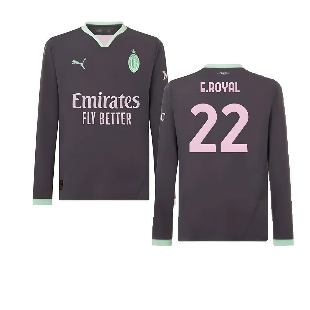 2024-2025 AC Milan Third Long Sleeve Shirt (E.Royal 22)_0