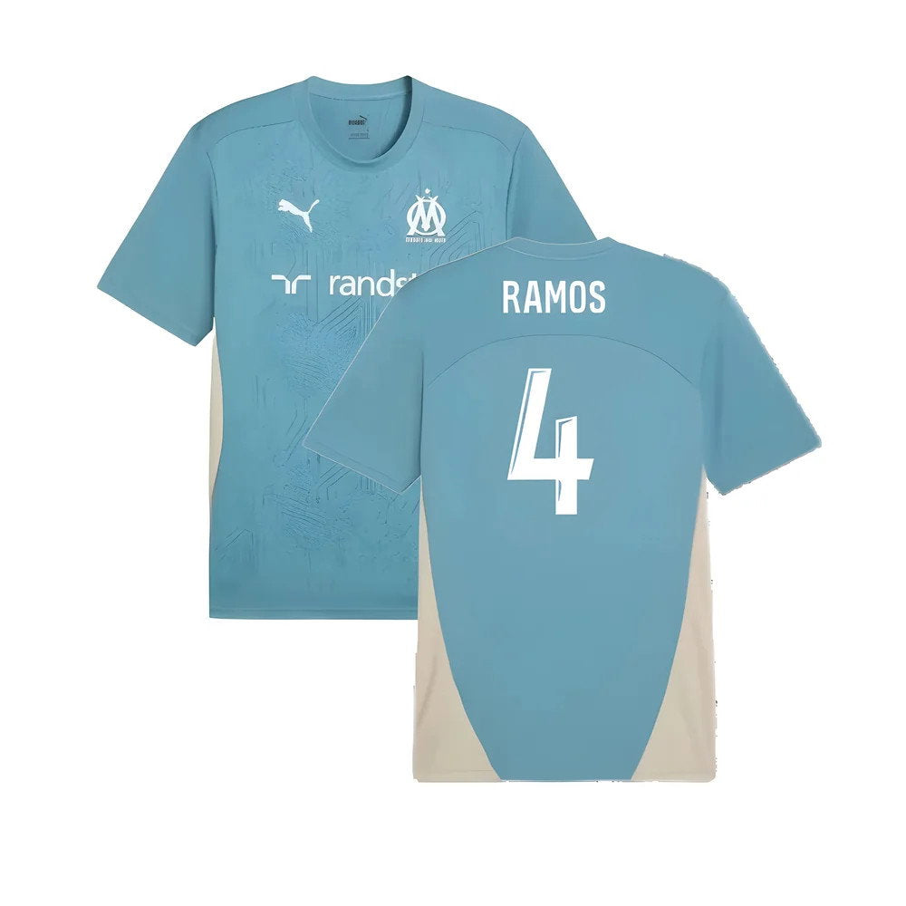 2024-2025 Marseille Training Shirt (Bold Blue) (Ramos 4)_0