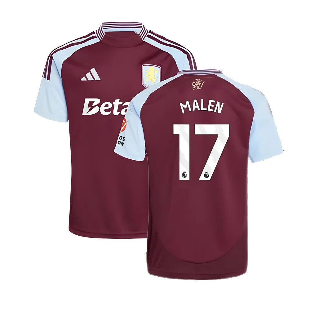 2024-2025 Aston Villa Home Shirt (Malen 17)_0