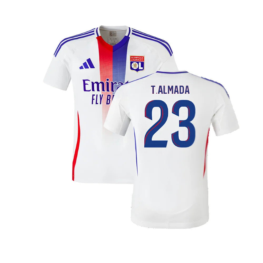 2024-2025 Olympique Lyon Home Shirt (T.Almada 23)_0