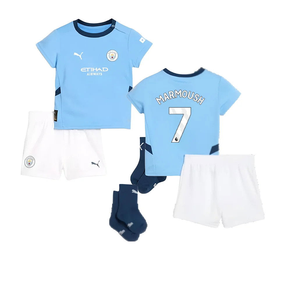 2024-2025 Man City Home Baby Kit (Marmoush 7)_0