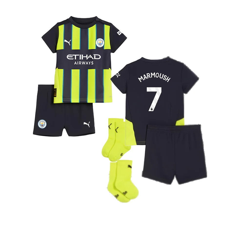 2024-2025 Man City Away Baby Kit (Marmoush 7)_0