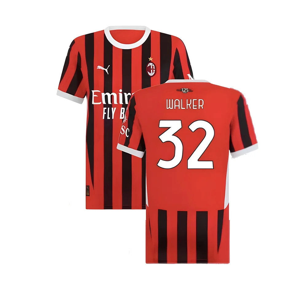 2024-2025 AC Milan Home Shirt (Womens) (Walker 32)_0