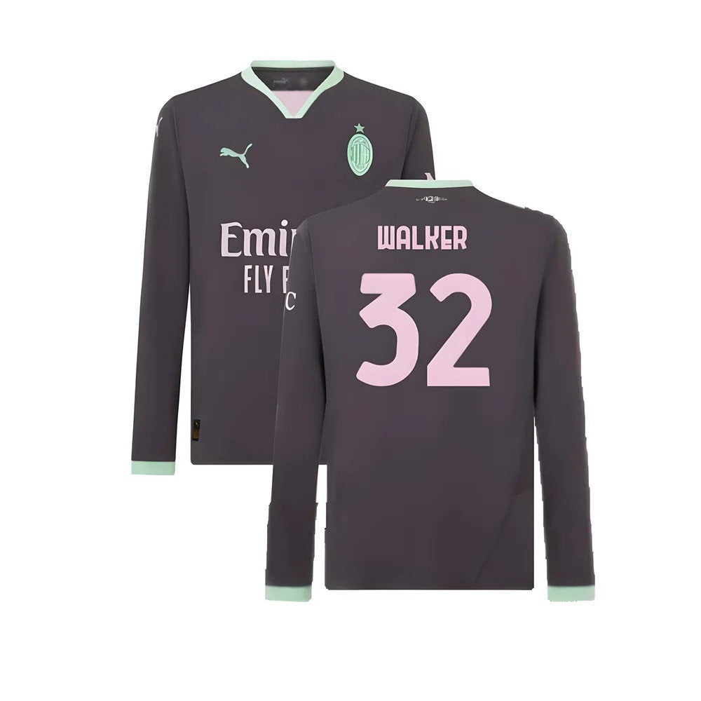 2024-2025 AC Milan Third Long Sleeve Shirt (Walker 32)_0