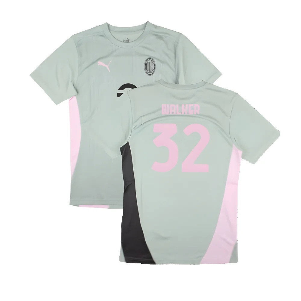 2024-2025 AC Milan Training Shirt (Green Fog) (Walker 32)_0