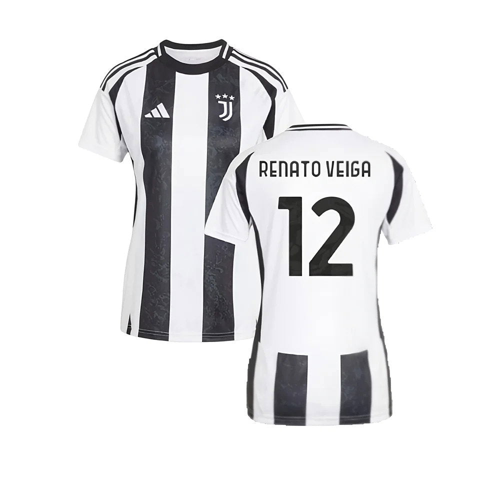 2024-2025 Juventus Home Shirt (Womens) (Renato Veiga 12)_0