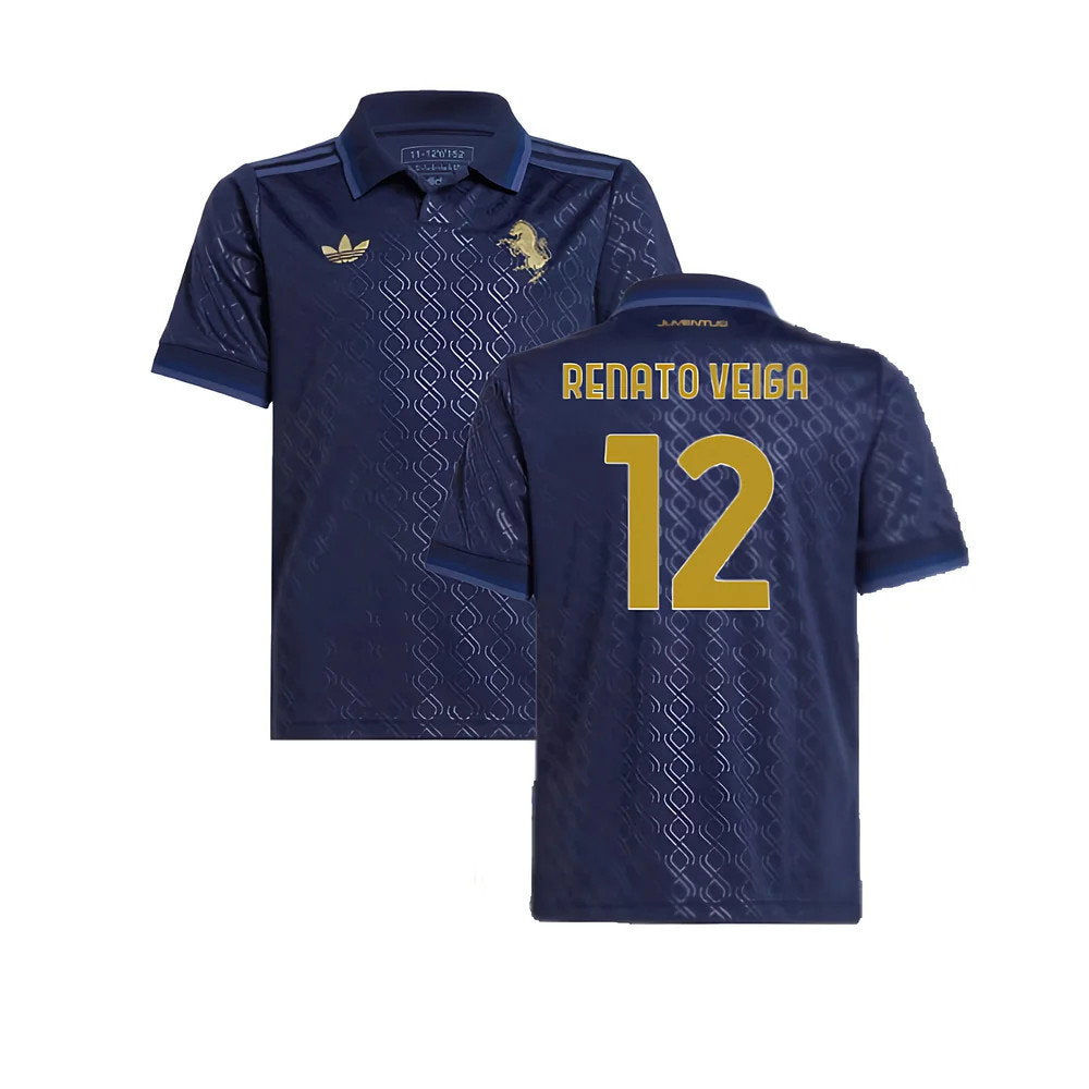2024-2025 Juventus Third Shirt (Kids) (Renato Veiga 12)_0