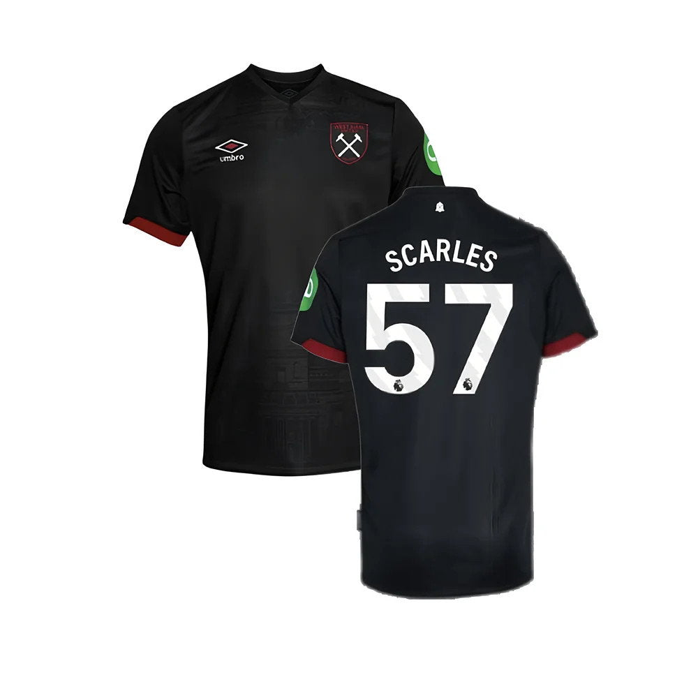 2024-2025 West Ham Away Shirt (Kids) (Scarles 57)_0