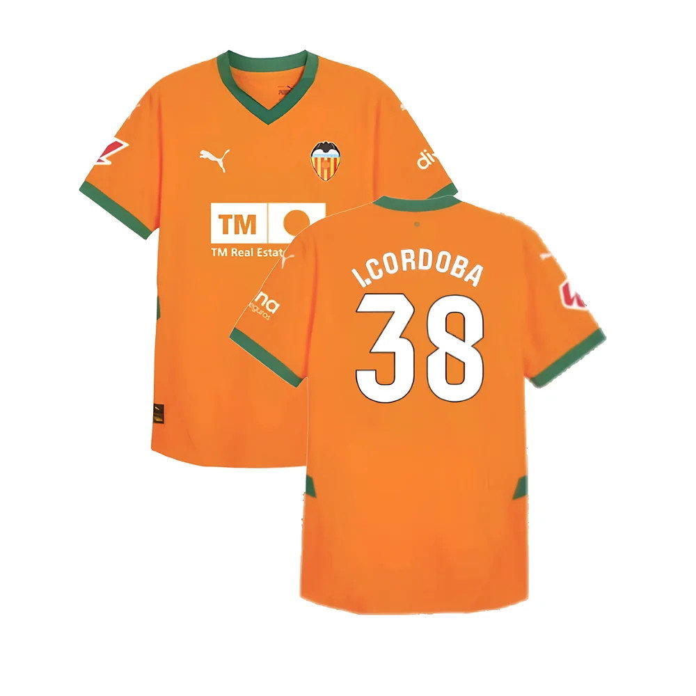 2024-2025 Valencia Third Shirt (Kids) (I.Cordoba 38)_0