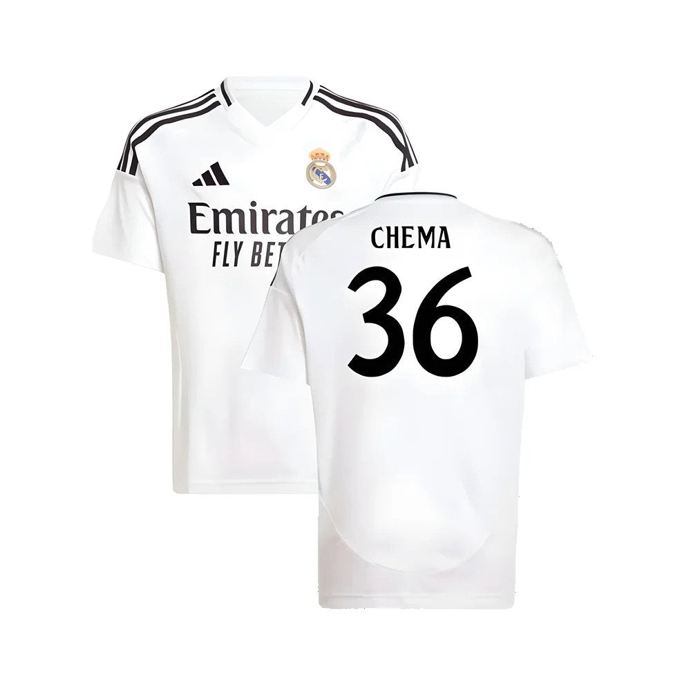 2024-2025 Real Madrid Home Shirt (Kids) (Chema 36)_0