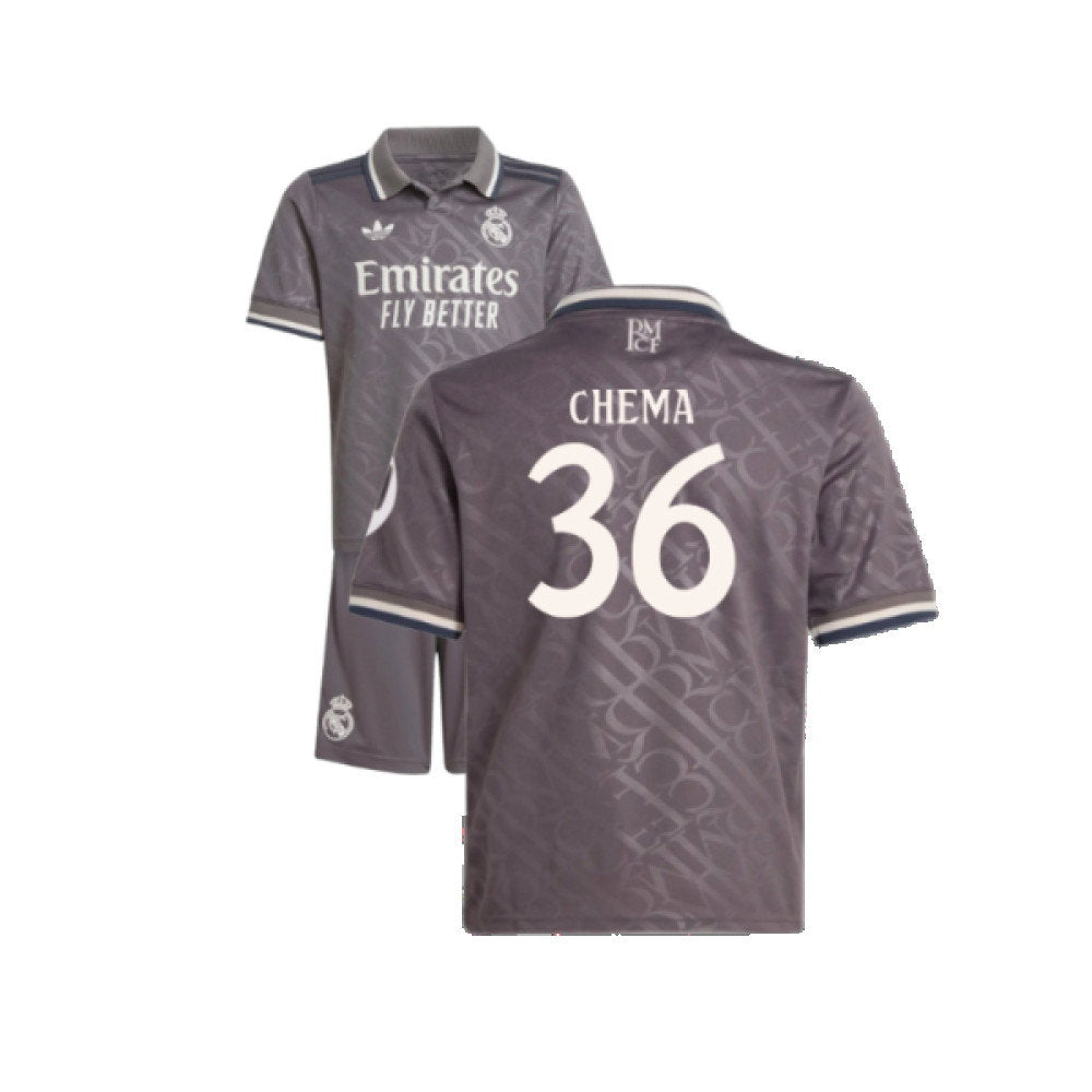 2024-2025 Real Madrid Third Youth Kit (Chema 36)_0