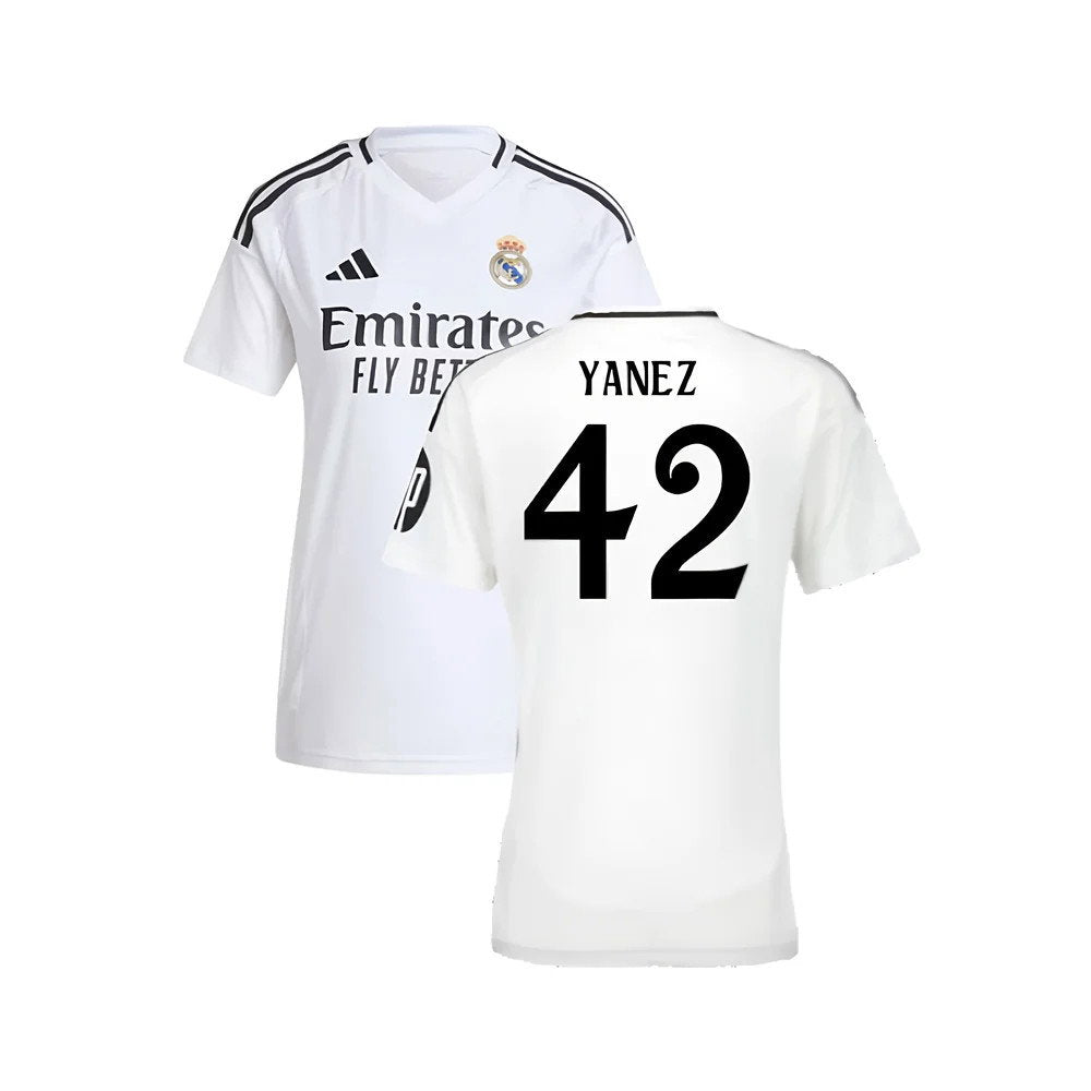 2024-2025 Real Madrid Home Shirt (Womens) (Yanez 42)_0