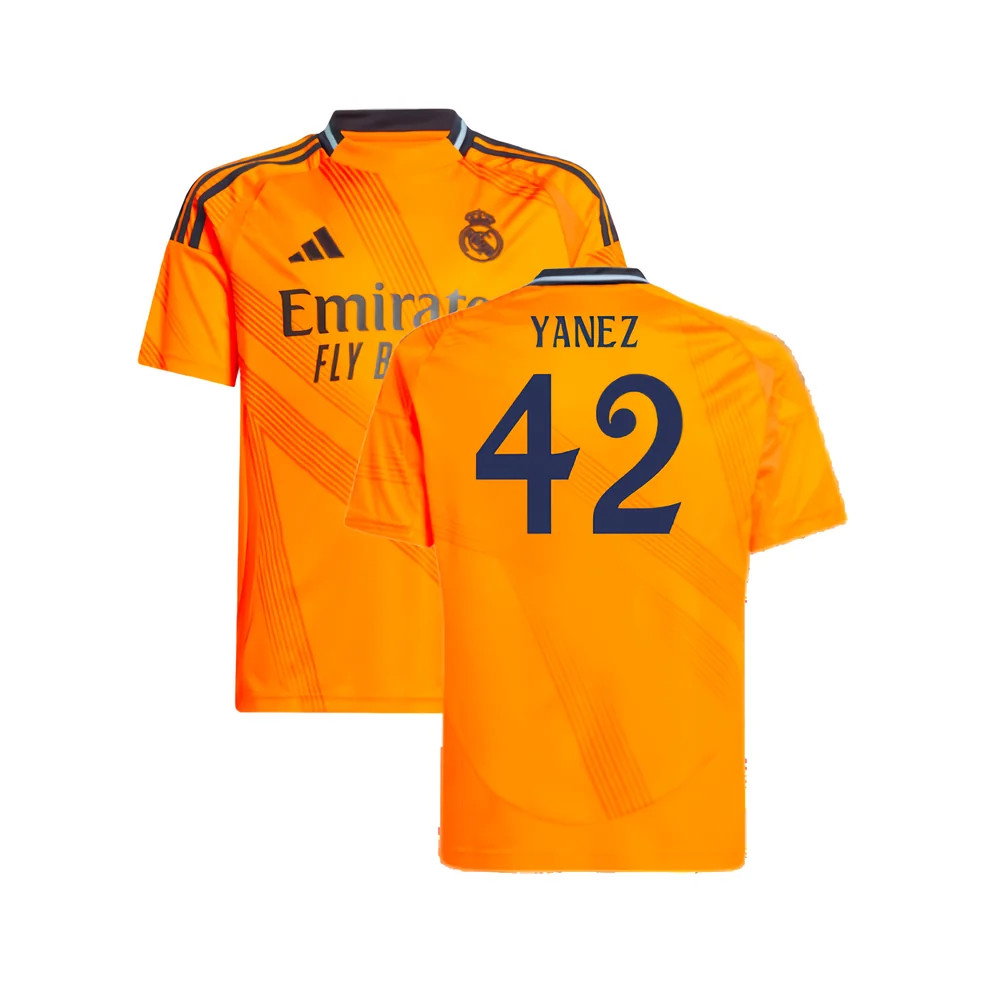 2024-2025 Real Madrid Away Shirt (Kids) (Yanez 42)_0
