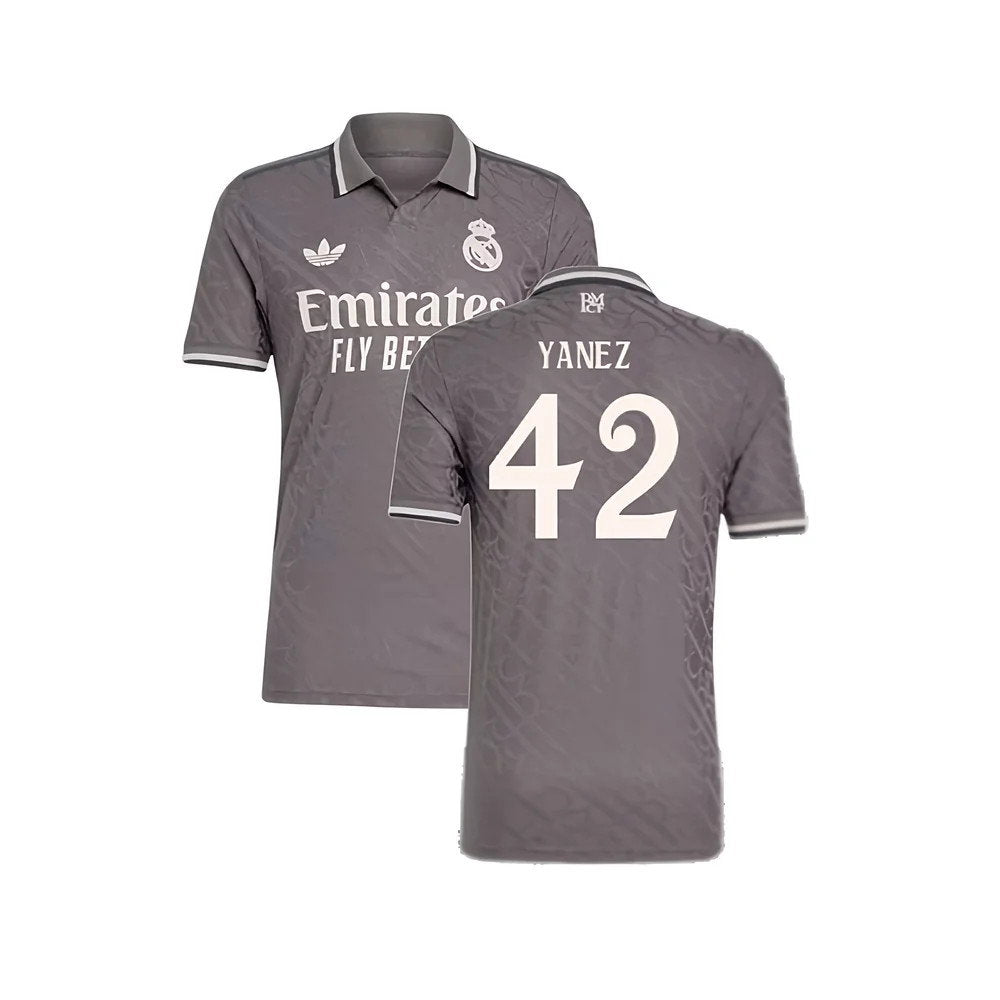2024-2025 Real Madrid Authentic Third Shirt (Yanez 42)_0