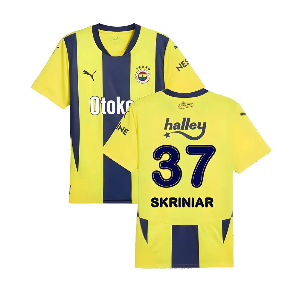 2024-2025 Fenerbahce Home Shirt (Skriniar 37)_0