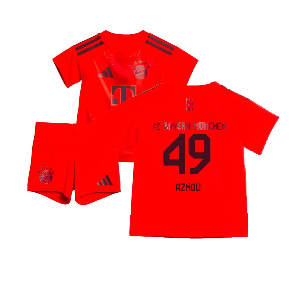 2024-2025 Bayern Munich Home Baby Kit (Aznou 49)_0