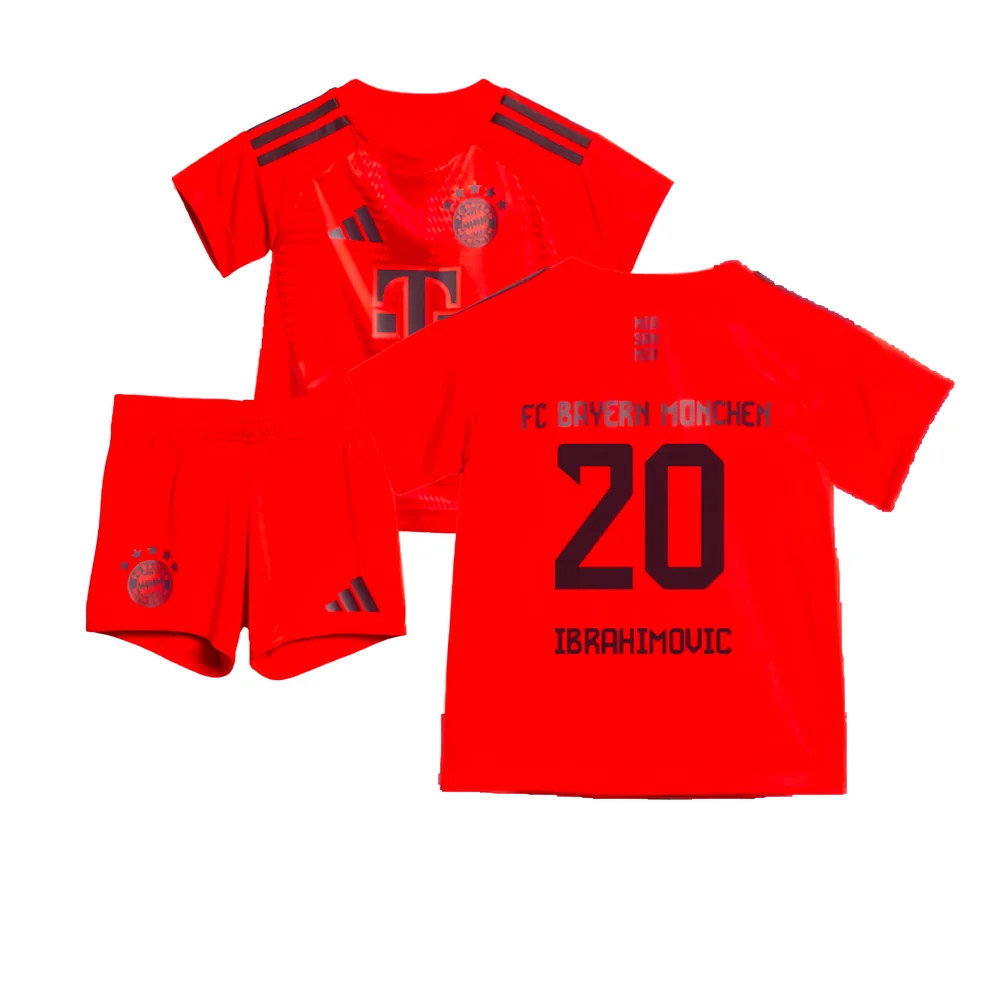 2024-2025 Bayern Munich Home Baby Kit (Ibrahimovic 20)_0