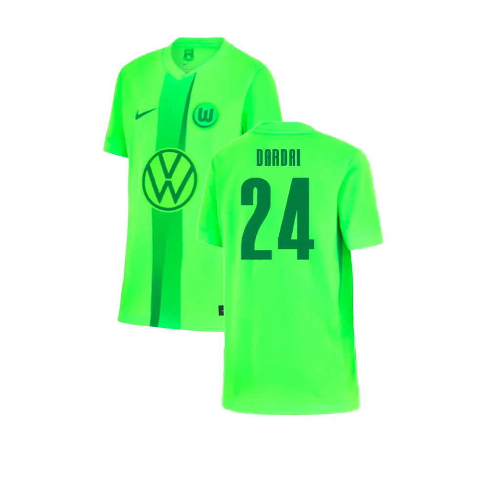 2024-2025 Wolfsburg Home Shirt (Kids) (Dardai 24)_0