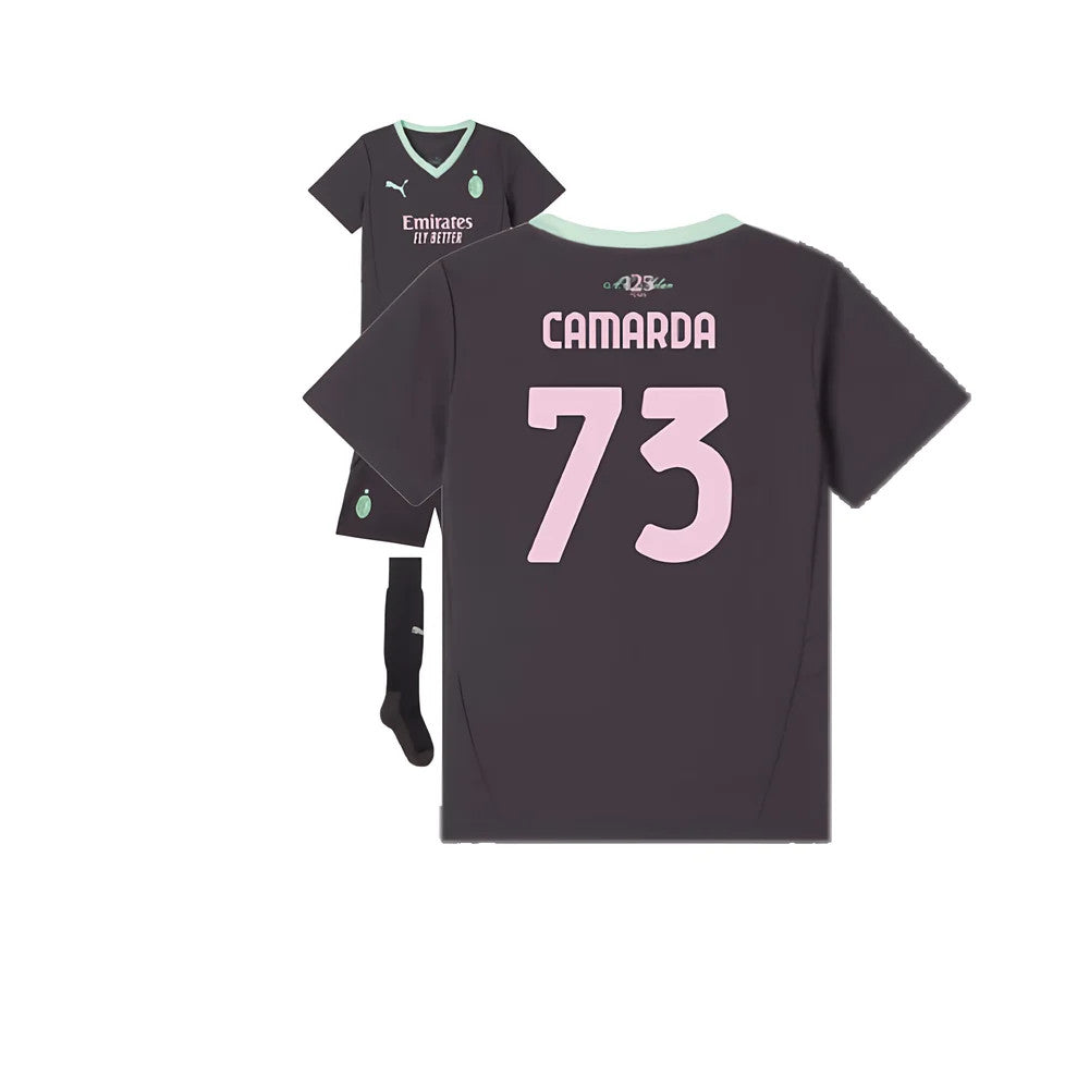 2024-2025 AC Milan Third Mini Kit (Camarda 73)_0