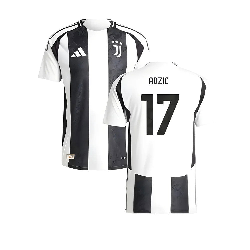 2024-2025 Juventus Authentic Home Shirt (Adzic 17)_0
