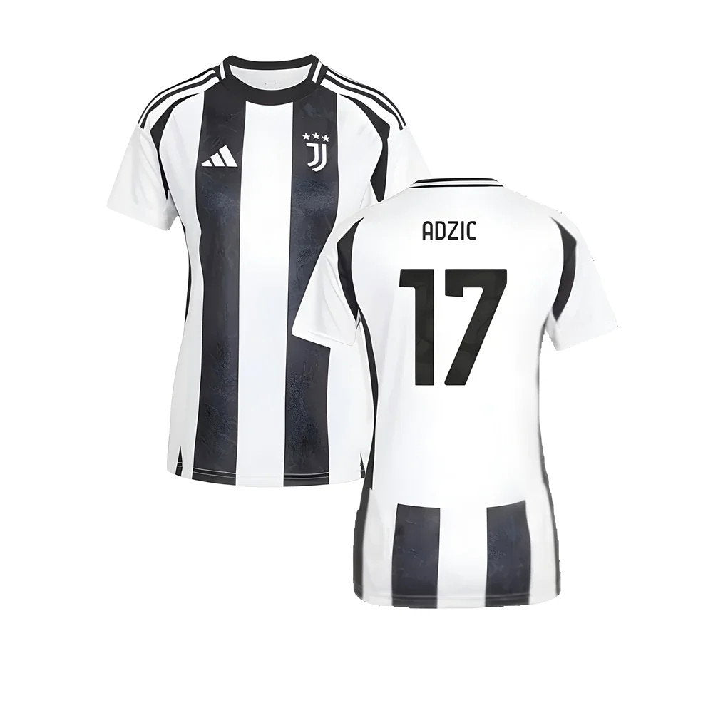 2024-2025 Juventus Home Shirt (Womens) (Adzic 17)_0