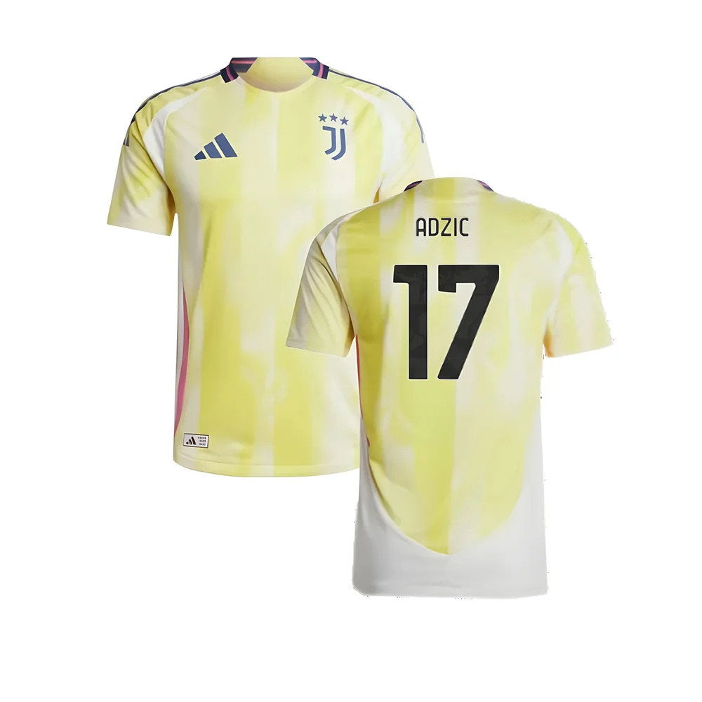 2024-2025 Juventus Authentic Away Shirt (Adzic 17)_0