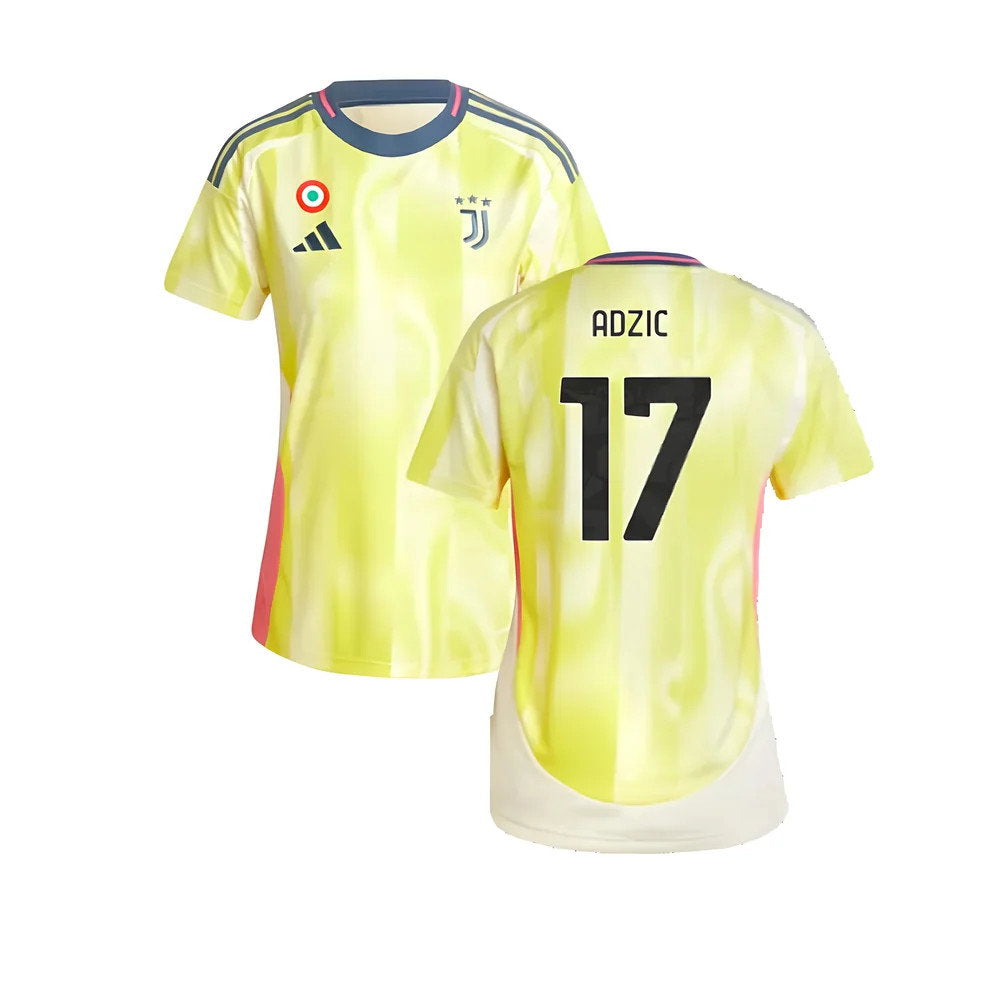 2024-2025 Juventus Away Shirt (Womens) (Adzic 17)_0