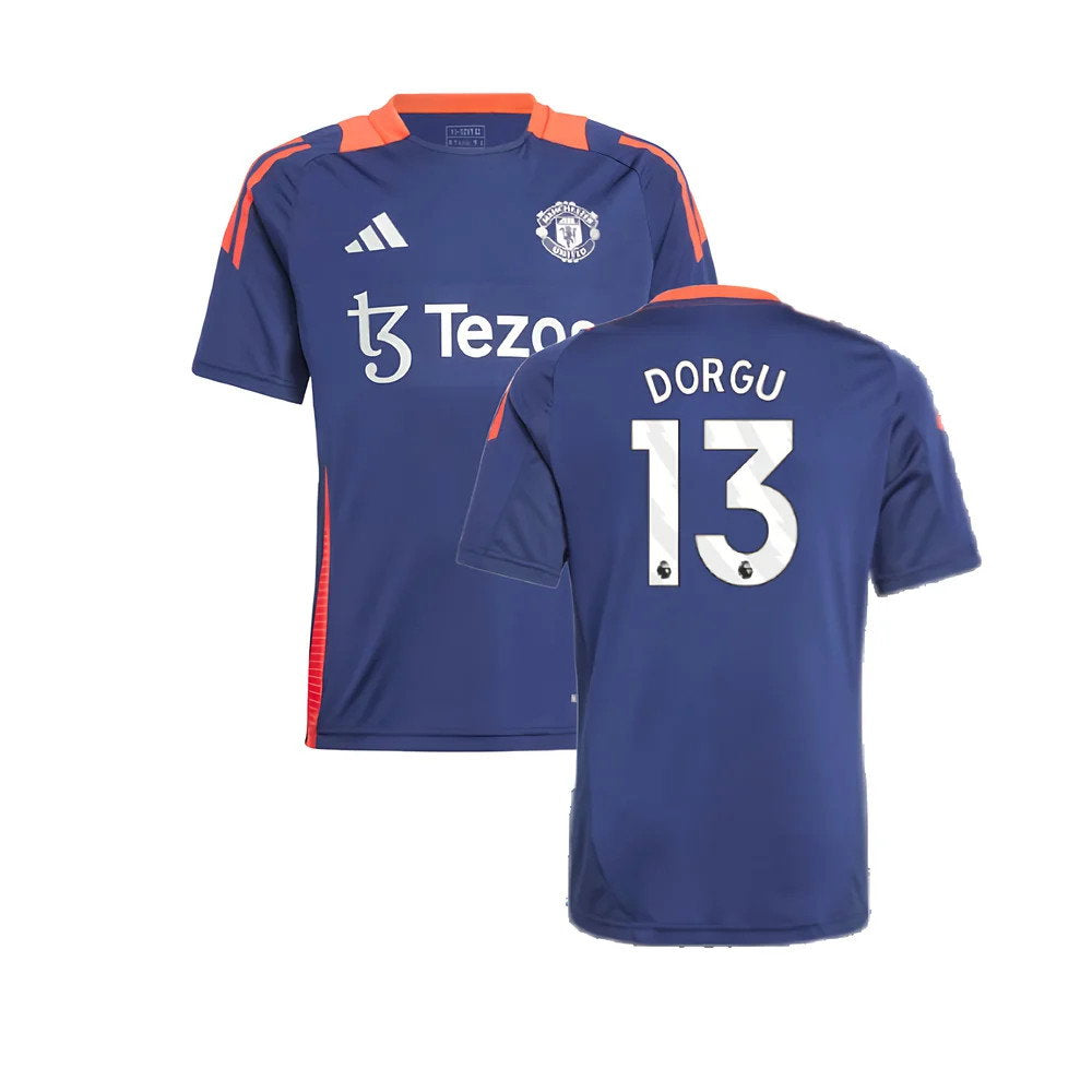 2024-2025 Man Utd Training Jersey (Night Indigo) - Kids (Dorgu 13)_0