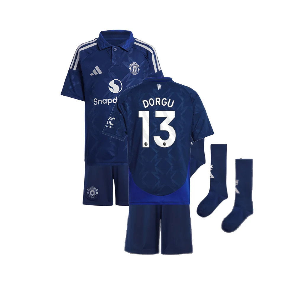 2024-2025 Man Utd Away Mini Kit (Dorgu 13)_0